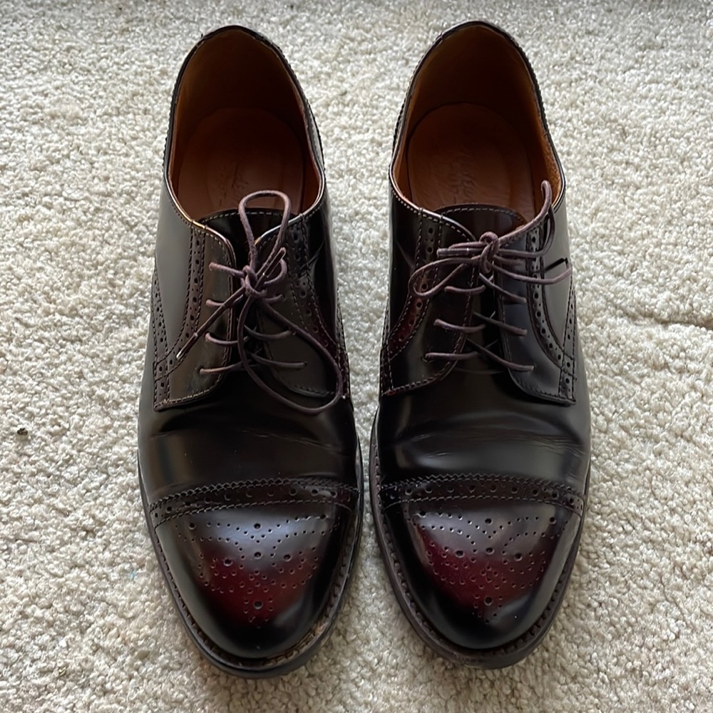 Madewell Menswear Oxford in Cordovan